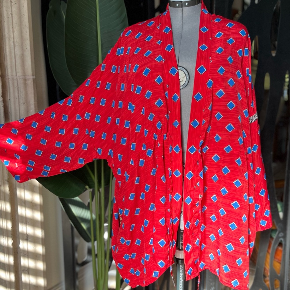Silk Shortie Kimono